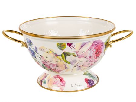 Дуршлак эмалированный на ножке elmani, диаметр=20см