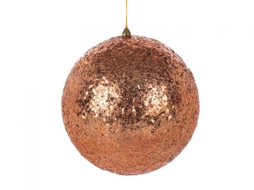 Украшение декоративное шар бронза 20см