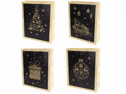 Подарочный пакет 26х32х10 см (бумага)