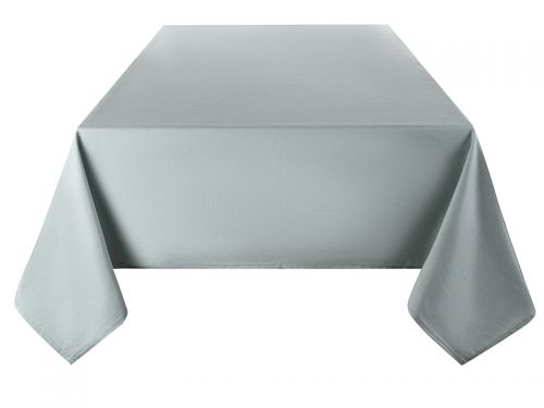 Скатерть 160x240см голубой однотонный