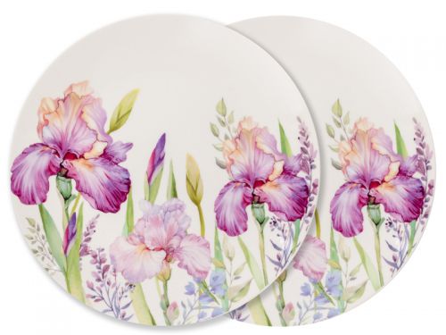 Набор тарелок "Ирисы" 2шт 26 см