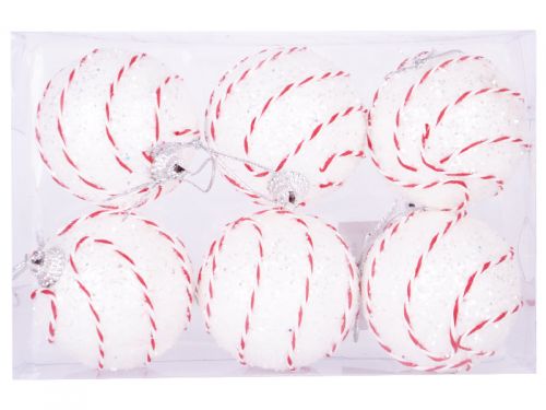 Набор елочных шаров 6шт 6см