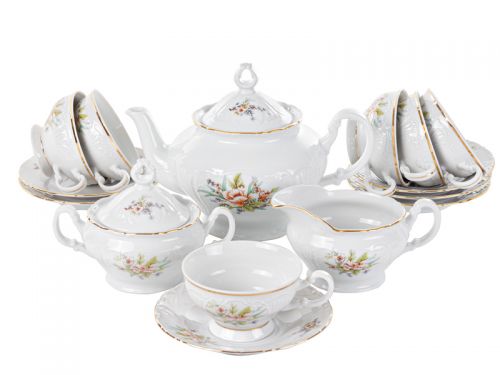 Сервіз чайний 6 персон 15 предметів виробник чехія тм mz