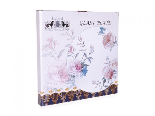 Блюдо стеклянное "Камелия" 27см