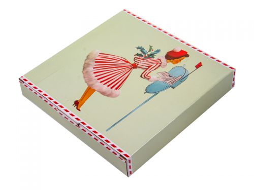 Набор тарелок "Miss Christmas" 2шт 20,5см