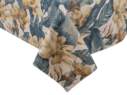 Скатерть водоотталкивающая "Versalles flor oceano" 140х140см