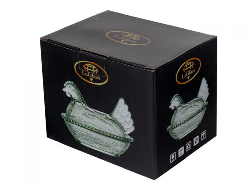 Емкость для хранения "Курочка" 15,5х11,5х11,5 см 240 мл.