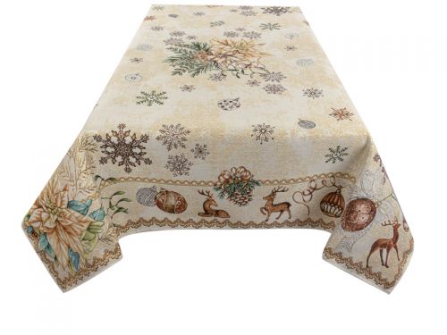 Скатерть гобелен TINSEL LUREX 140*240см