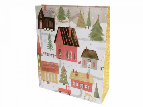 Подарочный пакет 26х32х10 см (бумага)