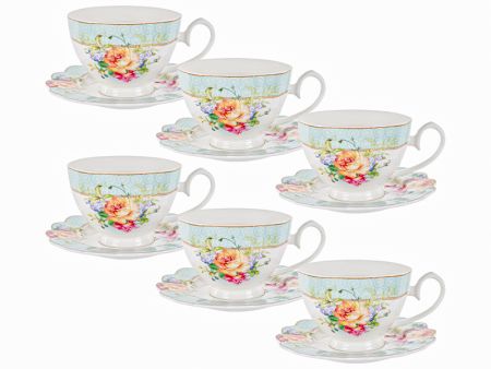 Чайный набор 12 пр., 250мл