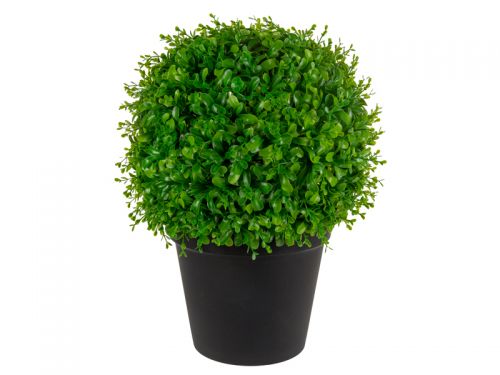 Искусственное растение Самшит зеленый 42х35х35 см (пластик)