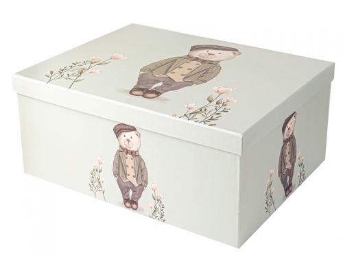 Подарочная коробка прямоугольная 21х15х8.5см