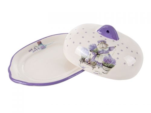 Масленка "Лавандовые истории" 17,8x12,2x7,5см