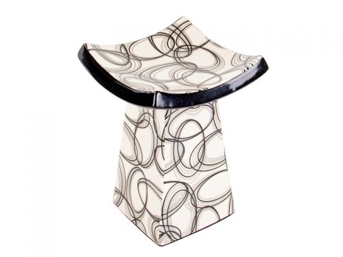 Ваза керам 20,3см пирамида