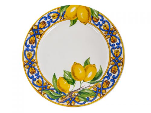 Набор тарелок "Сицилийский лимон" 6шт 27 см
