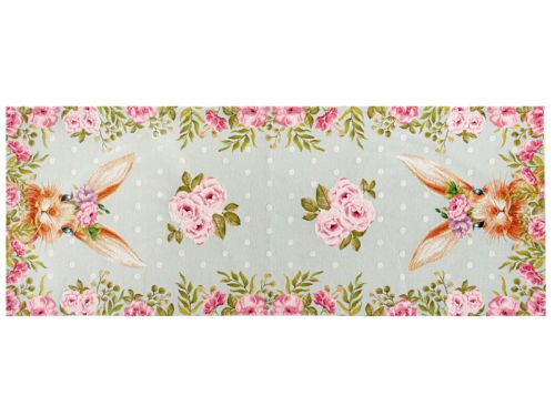 Гобеленовый раннер 40x100см. мятный