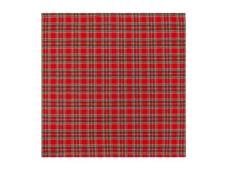 Салфетка 35x35см клетка