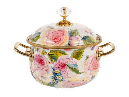 Кастрюля эмалированная 