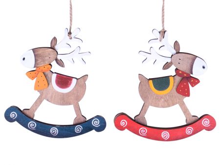 Украшение декоративное 13х11см в ассортименте (мдф) упаковка 48шт