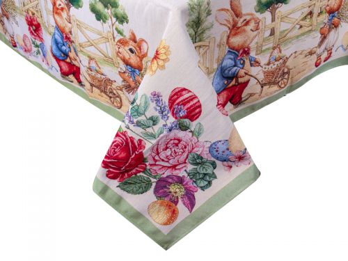 Скатерть гобелен "Кролик" (Adams) 140х240см