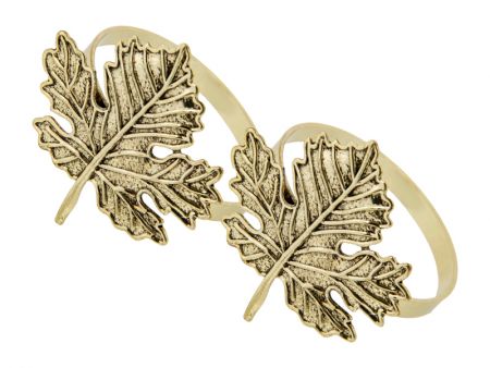 Набор колец для салфеток из 2-х шт 4,5 см диам (металл)