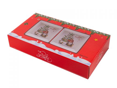 Менажница "Гном дед Мороз" 20х3,2 см