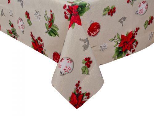 Скатерть водоотталкивающая FROSTY 140х140см