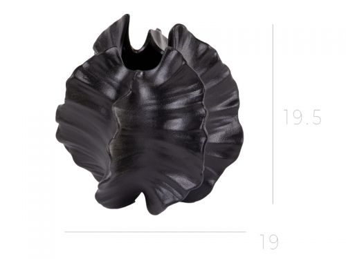 Ваза "Boho Noir" 19х18х19,5 см