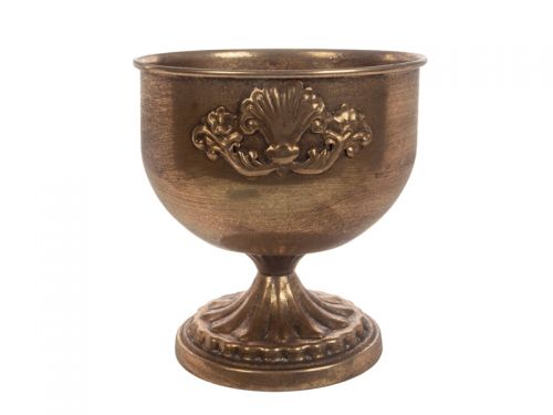 Чаша на ножке 18х16,5 см (металл)