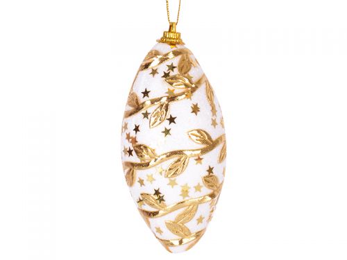 Набор елочных шаров 3шт 6х12см