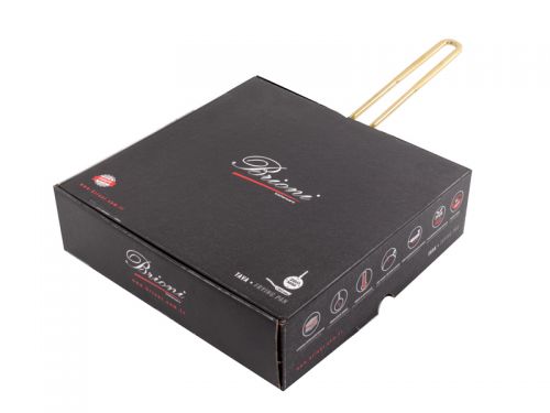 Сковорода Brioni антипригарная "Royal Stone Ti̇gereye Gold" 26x6 см, 3,5мм толщ.