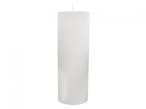 Свеча цилиндрическая 20х7см белый