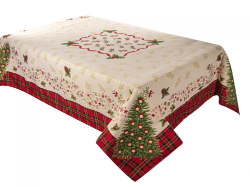 Скатерть гобелен "Christmas Delight" 140х180см