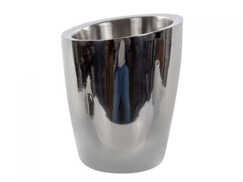 Ведро для льда с двойными стенками 15х15 см (нержавеющая сталь)