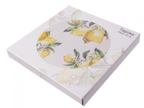 Тарелка "Лимон" 24,5 см