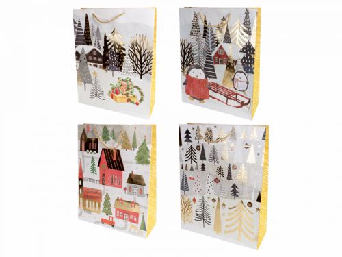 Подарочный пакет 31х40х12 см (бумага)