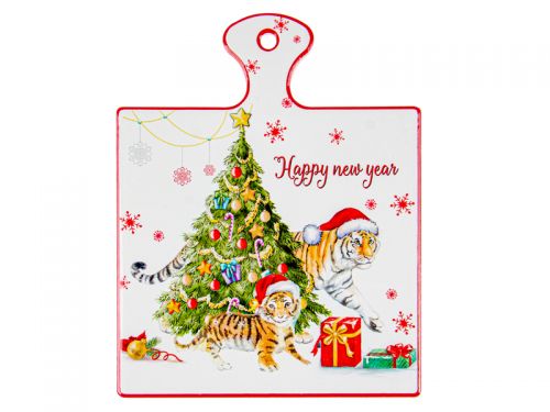 Досточка сервировочная "Тигр" 19 см