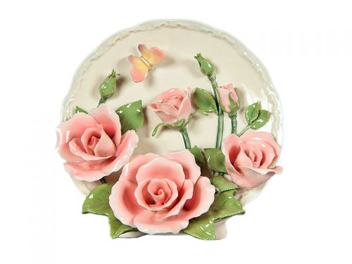 Тарелка декоративная 20х13х19см