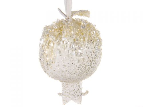 Елочное украшение "Гранат" 10х8см