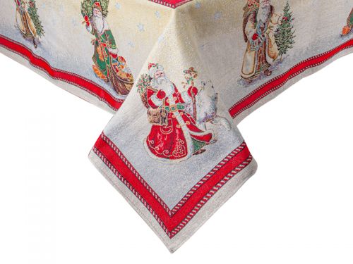 Скатерть гобеленовая "Snowing" 140x140 см