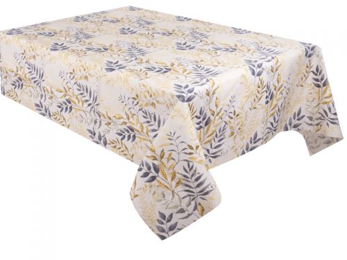 Скатерть водоотталкивающая "Maracaibo" серый 140х140см