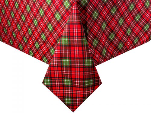 Скатерть 180x180см клетка маленькая