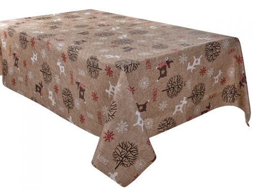 Скатерть водоотталкивающая FROZEN 140х240см