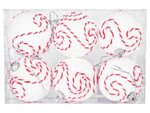 Набор елочных шаров 6шт 6см