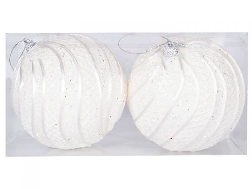 Набор елочных шаров 2шт 10см