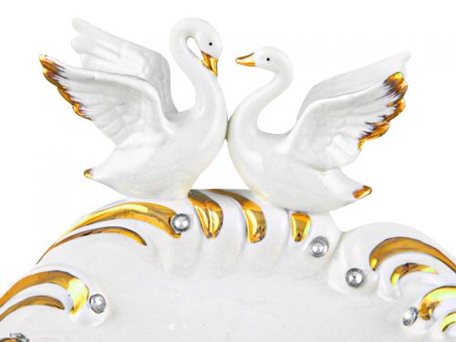 Блюдо "Лебеди" 20см
