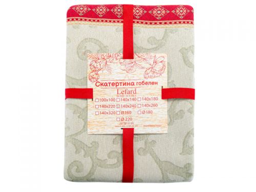 Скатерть гобеленовая "Loop" 140x180 см
