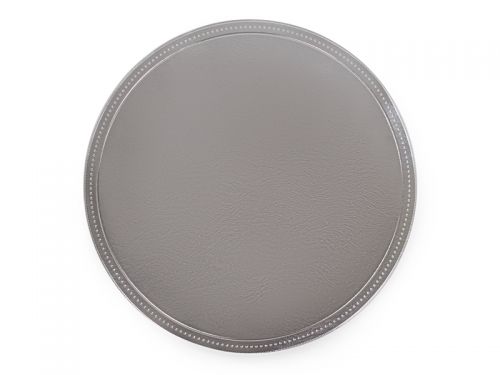 Подставка под тарелку 38см серебро