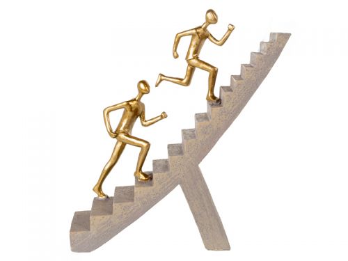Фигурка декоративная "Карьерный рост" 22,5*21см