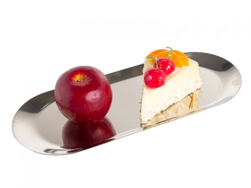 Блюдо 22 см (нержавеющая сталь)